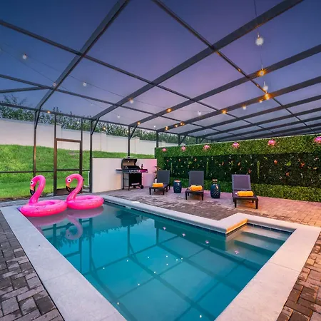 5Bd 4Ba 9Miles From Disney With Lazy River And Waterpark Access